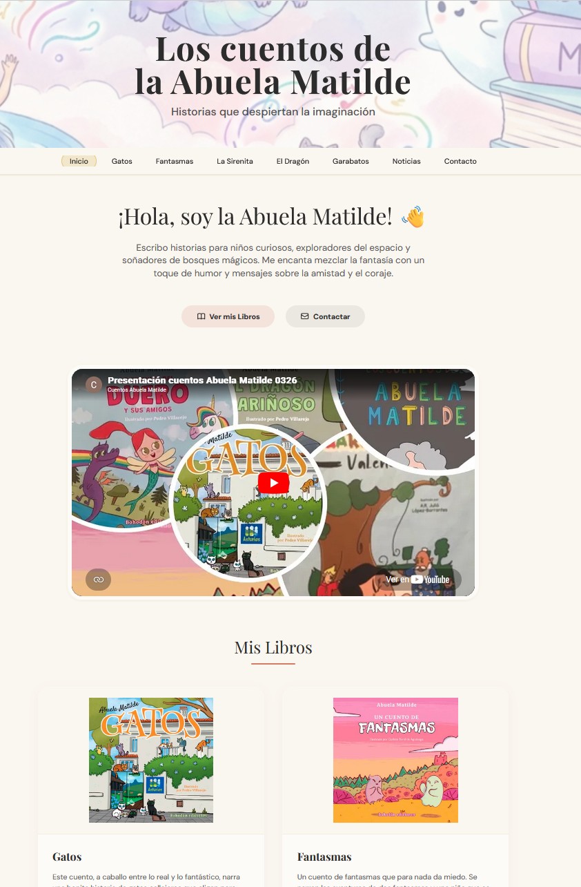 ¡Bienvenidos a mi nueva web!